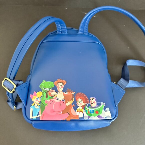 Loungefly Pixar Moment Woody & Bo Peep Mini Backpack and Wallet Toy Story 4 - Picture 9 of 14